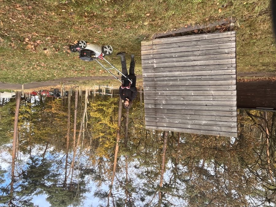 Arbeitseinsatz auf dem Vereinsgelände des Schönfließer HSC 1