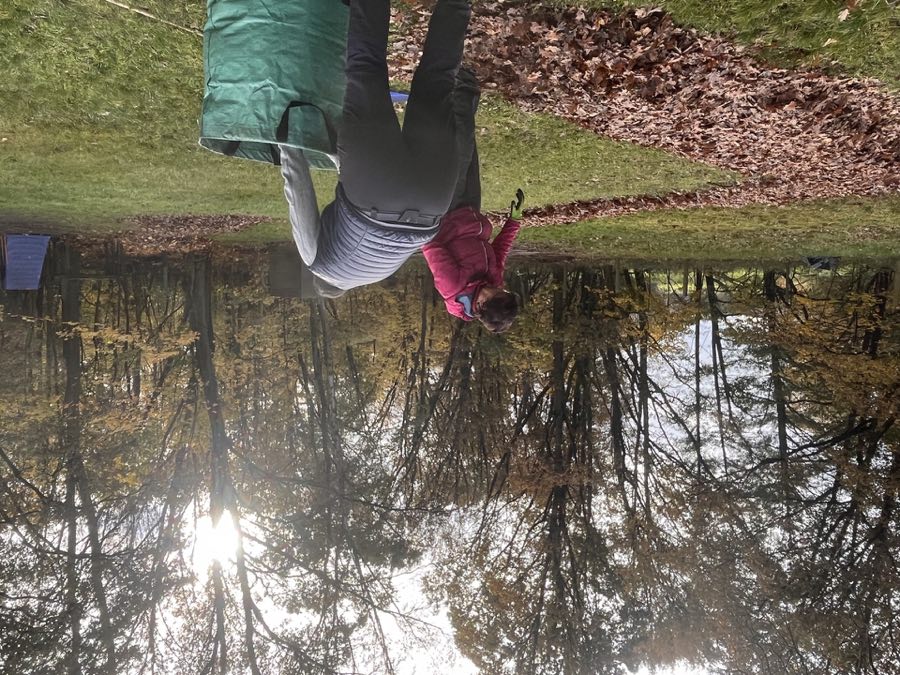 Arbeitseinsatz auf dem Vereinsgelände des Schönfließer HSC 32