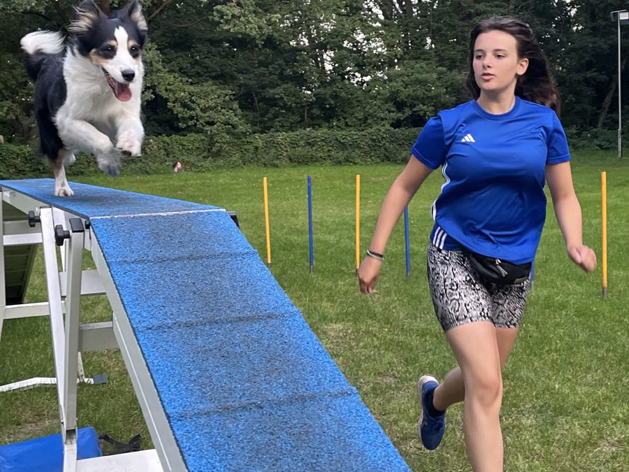 Jugendtraining auf dem Vereinsgelände