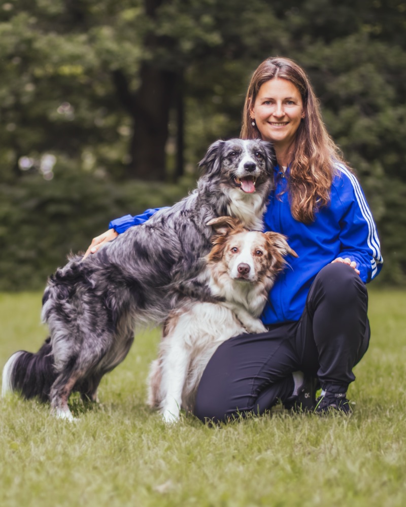 Julia mit Cheetah, Marly