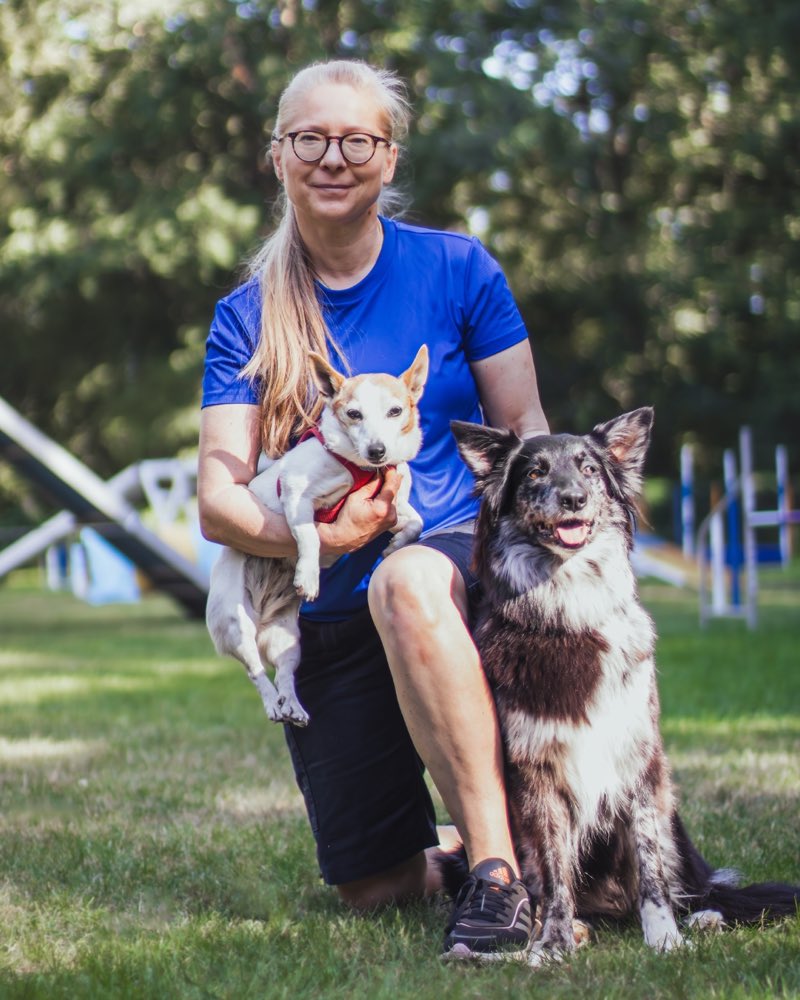 Katrin mit Tilla, Stormi
