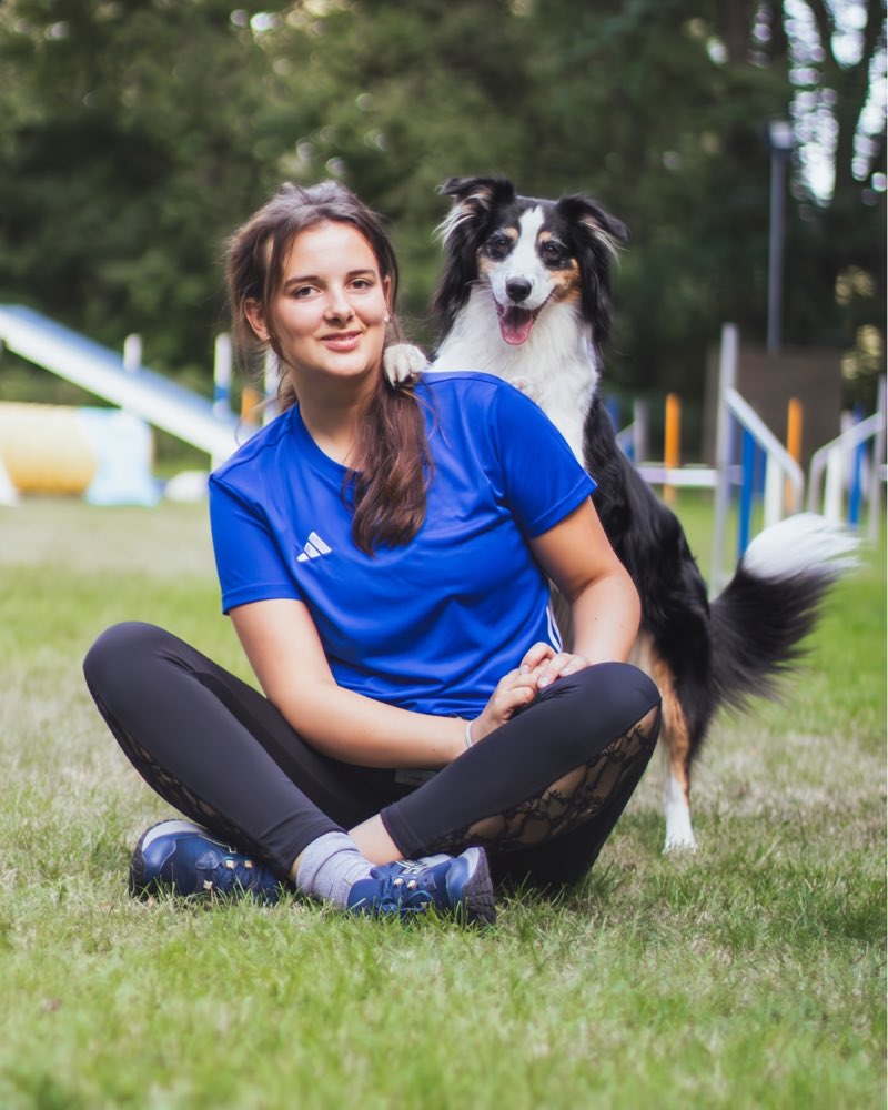Lucia mit Nala